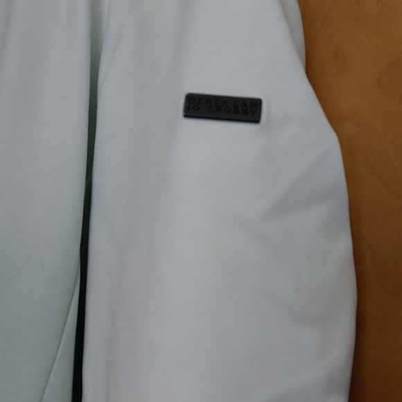 New Derek Lam 10 Crosby Fox Fur Trim Down Parka M - Picture 4 of 7